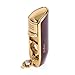 JOBON Triple Jet Torch Flame Butane Gas Cigarette Cigar Lighter with Cigar Punch (Wood Grain)
