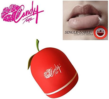 CandyLipz lip pump for lip augmentation, red | Get finally the full lips you have always dreamed about | Revolutionary suction technology - without chemicals, injections or surgery | Fuller lips within two minutes and for hours