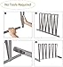 StorageManiac 3-Pair Boot Organizer, Standing Gray Boot Rack