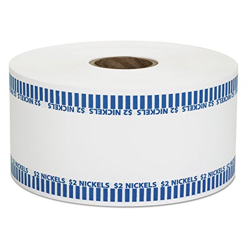 The Coin-Tainer Co. Automatic Coin Wrapper Roll, Nickel, 1000 feet (50005)