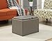 Convenience Concepts Designs4Comfort Accent Storage Ottoman 22.75
