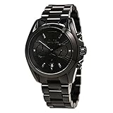 Michael Kors Bradshaw Chronograph Black Dial Black Ion-plated Unisex Watch MK5550
