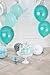 Treasures Gifted Metallic Teal Balloons - Dark Teal Balloons - Pearlized Turquoise Balloons - Teal Helium Balloons - Turquoise Blue Balloons - Pearl Balloons - Bulk Balloons - Aqua Balloons 72 Pack