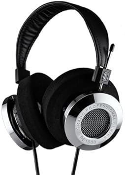 Grado Labs PS1000 schwarz, Silber ohraufliegend Kopfhörer – Kopfhörer, geschlossen, ohraufliegend, Haarband, 5 Hz – 50000, 98