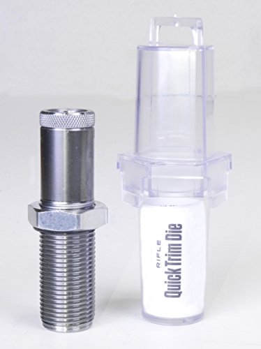Lee Precision Reloading 17 REM QUICK TRIM Die Set, Silver, Small