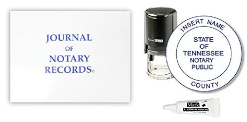 ExcelMark Self Inking Notary Stamp Kit - Tennessee