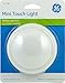 GE LED Mini Touch Light, Battery Operated, Stick-On Tap Light, Wireless and Portable, Ideal for Under Cabinet, Closet, or Cupboard Use, White – 55219 (1 Pack)