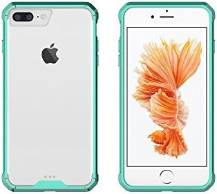 iPhone 7 / 8 Case, Apollo Cases - Best Seller with Durable Anti-Scratch Clear Back [Advanced Design Shock Absorbing Air Cushion Edge] High-Precision Reinforced Buttons (Mint Green)