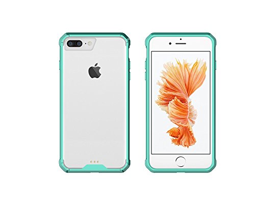 iPhone 7 / 8 Case, Apollo Cases - Best Seller with Durable Anti-Scratch Clear Back [Advanced Design Shock Absorbing Air Cushion Edge] High-Precision Reinforced Buttons (Mint Green)