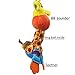 FOREAST Rattles Soft Plush Toys Musical Toy Colourful Animals Shaking Bell for Birthday Gift