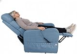 PEPE Mobility Rise Recliner Chair Electric Linen Fabric Remote Control view 6