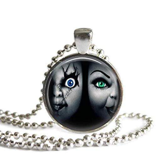 Bride of Chucky 1 Inch Silver Plated 