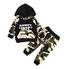 95sCloud Babykleding meisjes jongens peuters camouflage hoodie sweatshirt top broek outfits set trui met capuchon…