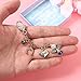 an Angel for Bride Bouquet Charm, Something Blue for Bride on Wedding Day Gift, Lucky Horseshoe, Gift Packaged (Bride Charm)
