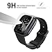 Redluckstar for Fitbit Versa 2 Screen Protector, 3D Tempered Glass Curved Edge Full Cover HD Clear Ultra Fit Bubble-Free Anti-Scratch 9H Protective Glass Film for Fitbit Versa 2 Smartwatch (2 Pack)