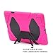 Ipad 2/3/4 Case, Kidspr Ipad CaseNewHot Super Protect [Shockproof] [Rainproof] [Sandproof] with Built-in Screen Protector for Apple Ipad 2/3/4 (Pink/Black)