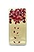 4.7” ONLY !!! iPhone 6, iPhone 6S Case, Soft TPU Cover, Handmade, Real Pressed Dried Flowers, Crystal Clear, Personalized 3D Effect, FS 0413 Phone Case (Red Rose)