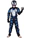 Kids Superhero Costume Suit 3D Spandex Unisex Jumpsuit Bodysuit for Kids Aged 5-13 (Venom, M for Height 49.2