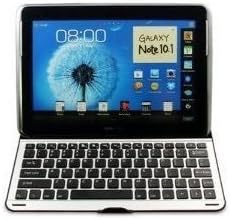 Wireless Bluetooth Keyboard Aluminum Stand Case for Samsung Galaxy Note 10.1 N8000 N8010 N8013
