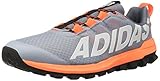 adidas Performance Men's Vigor 6 TR M Running Shoe,Light Grey/White/Solar Orange,12 M US
