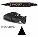 Eyeliner, Bestpriceam Waterproof Winged Eyeliner Stamp, Cat Eye, Vamp, Wing (Thick Stamp)