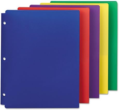 Product of Smead Campus.org Poly Snap-In Two-Pocket Folder, Assorted Colors (11" x 8 1/2, 10 pk.) - All Folders and Filing [Bulk Savings]