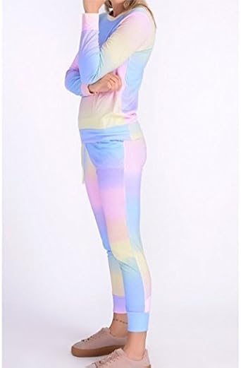rainbow tracksuit ladies
