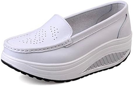 edv0d2v266 Women Girls Shape UPS Breathable Lightweight Shake Rocker Shoes Slip On Fitness Toning Walking Sneakers Wedges