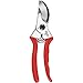Corona BP 6250 Forged Steel Aluminum Handles Bypass Hand Pruner - 1 inch Cut Capacity Stem and Branch Garden Shears, Red