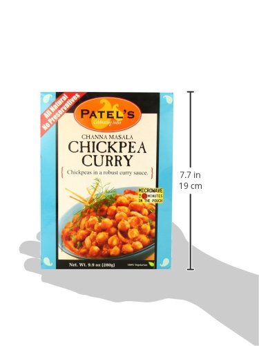 Patel Chickpea Curry Tomato Sauce, 9.9 Ounce - Thumbnail 4