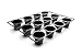 Fox Run 4756 Linking Mini Popover Pan, Carbon Steel, Non-Stick, 12-Cups