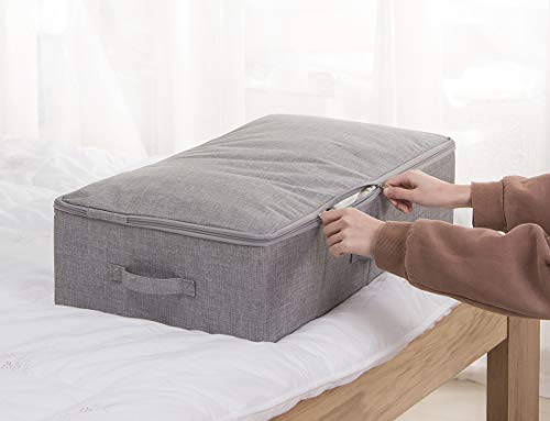iwill CREATE PRO Under Bed Storage Bins with Lids, Under Bed Shoe