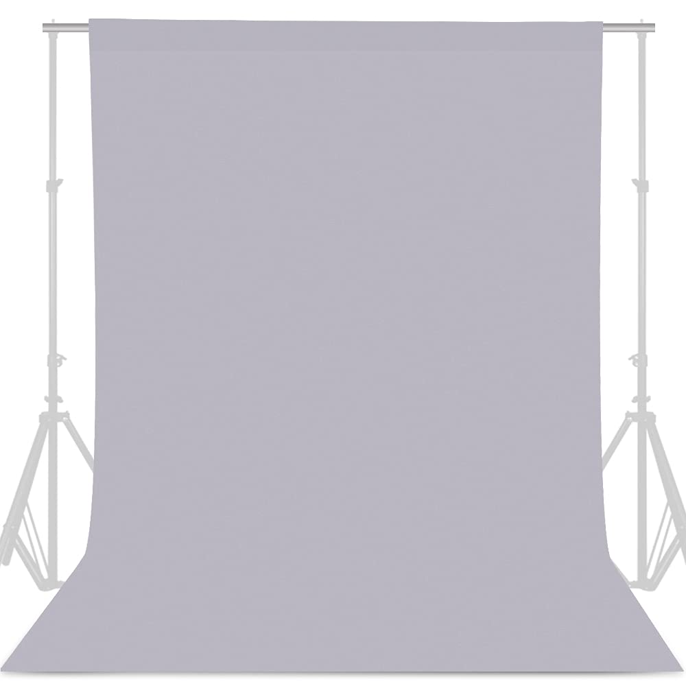 Photo 1 of GFCC Gray Backdrop - 8FTX10FT Grey Photo Backdrop for Photoshoot Background for Photography Screen Video Recording Picture Background