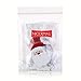 NICEXMAS Christmas Glass Decorations / Card Santa Hats X 20 and Santa Father Christmas Confetti (24g)