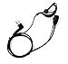 EmBest Security 2-Pin G Shape Earpiece Headset Mic Compatible For Motorola Radio Walkie Taikie cls1110 sv10 xtn446 MU11