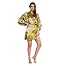 Women's Peacock Kimono Robe SR-13 With A Free Gift (Extra $10 Value)