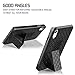 PIXIUCompatible with iPhone Xr Holster Case, Combo Shell & Holster Case - Super Slim Shell Case with Built-in Kickstand, Swivel Belt Clip Holster Full Body Protective case for Apple iPhone Xr 6.1 inch