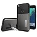 Spigen Slim Armor Google Pixel XL Case with Kickstand and Air Cushion Technology Hybrid Drop Protection for Google Pixel XL 2016 - Gunmetal