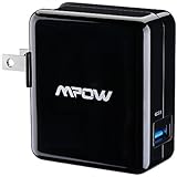 Mpow 18W USB AC Wall Charger with Qualcomm Certified Quick Charge 2.0 XSmart Technology