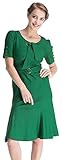 MUXXN® Women Elegant Bodycon Vintage Evening Party Midi Dress