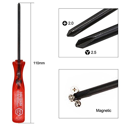 ILS - 7 Pieces Screwdriver Full Set Repair Tool Kit for Nintendo Switch Disassemble Accessories