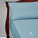 Cosy House Collection Premium Rayon Derived from Bamboo Bed Sheet Set - Cooling Blend - Deep Pocket, Ultra Soft & Breathable Bedding - 4 Piece Set (King, Baby Blue)