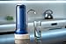 Ecosoft Countertop Water Filter System for Faucet Mount with Extra Filtration Cartridge - Blue