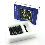 Maxmoral 5 Pair (5 x Male + 5 x Female) DC Power Jack 5.5mm x 2.1mm CCTV Power Jack Adapter