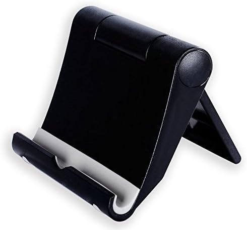 JINLI Cell Phone Stand Holder for iPhone Universal Cell Phone Stand Flexible Desk Holder Stand for Samsung Xiaomi Huawei iPad Tablet (Black)