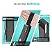 MoKo Pencil Case Holder Compatible with Apple Pencil 2, PU Leather Elastic Pocket Sleeve Detachable Cover Fit iPad Mini 6 2021/ iPad Air 4th Gen 2020, iPad Pro 11/ Pro 12.9 2021/2020,Space Gray