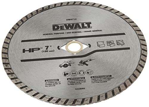 DEWALT Diamond Blade for Block and Brick, Dry/Wet Cutting, Continuous Rim, 7-Inch photo 11