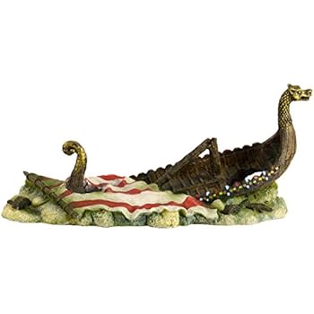 viking fish tank ornaments