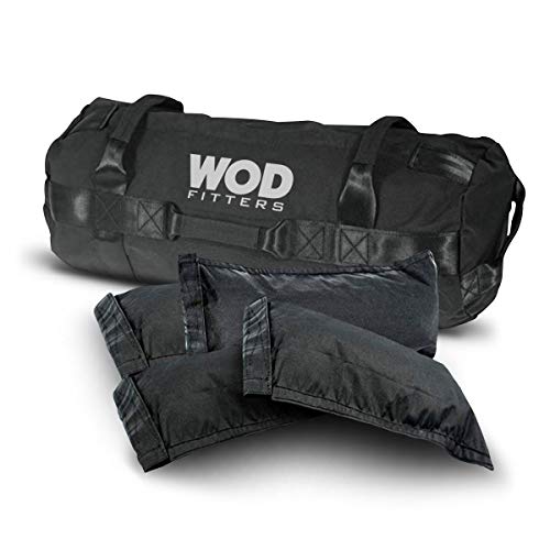 WODFitters-Heavy-Duty-Fitness-Sandbag-4-Inner-Sand-Bags-for-Adjustable-Weight-Multiple-Handles-Heavy-Duty-Stitching-No-Leak-Closure-Weightlifting-Strength-Training-Exercise-Equipment