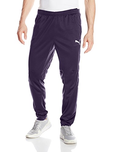 Puma Men's Training Pant, New Navy/White, Small